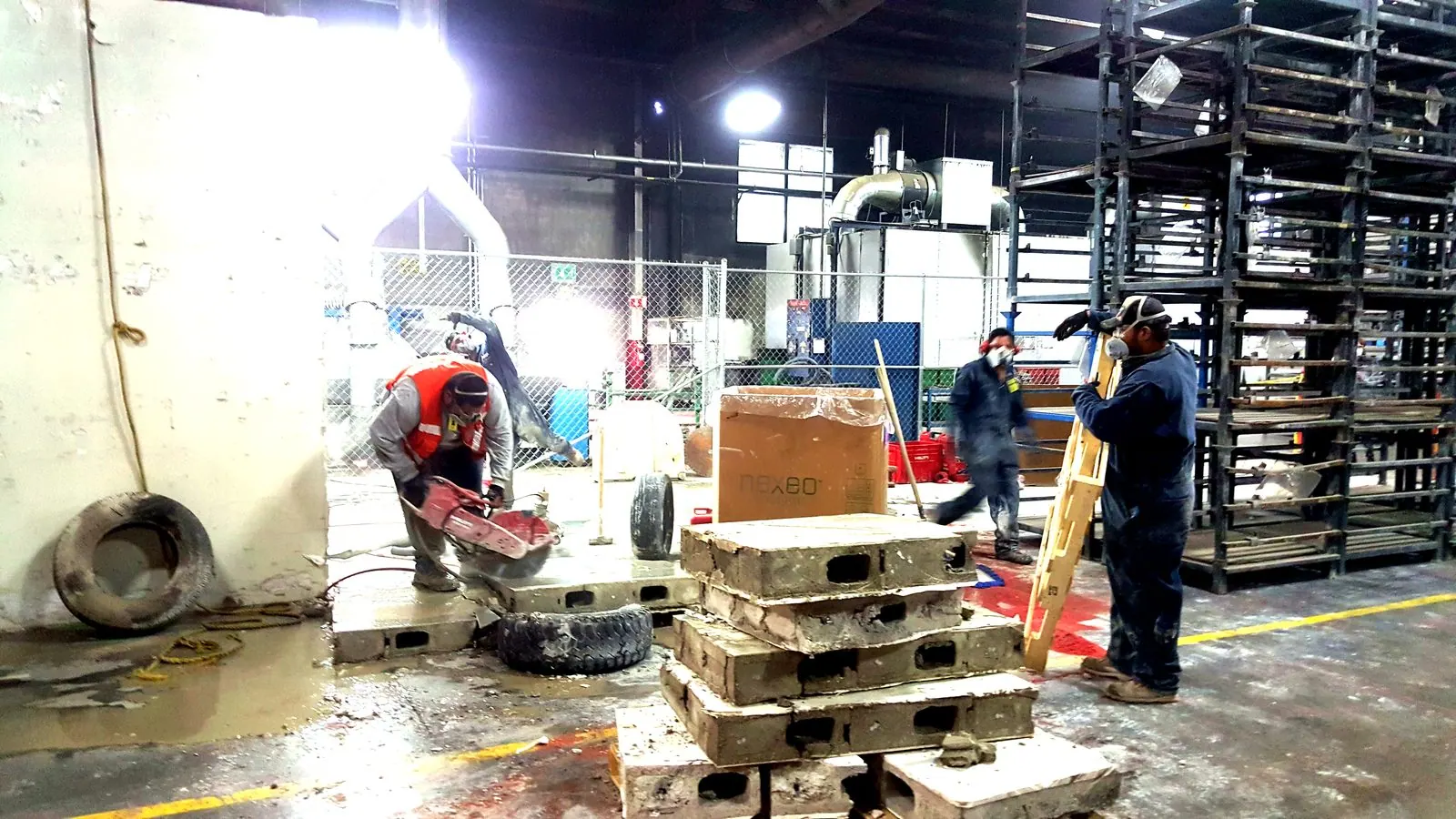 Demoliciones controladas de estructuras de concreto