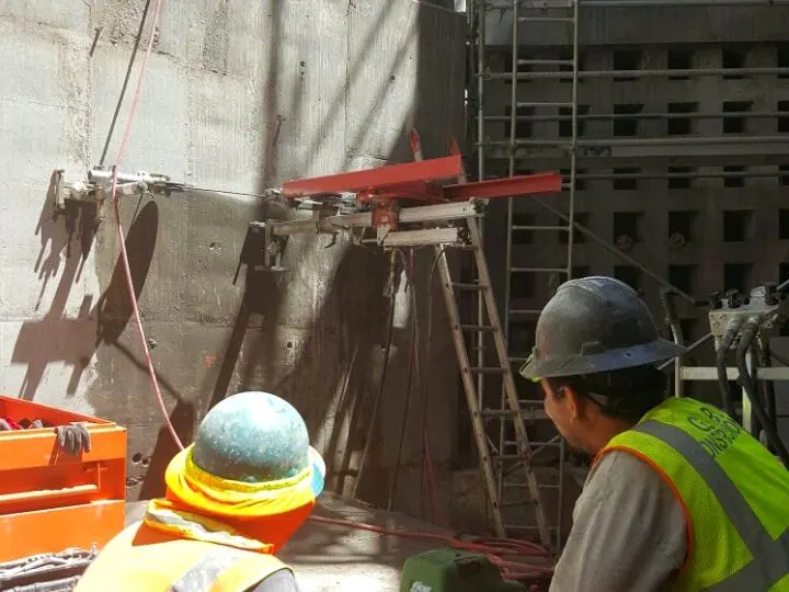 Corte con hilo de diamante — GPC Construcciones